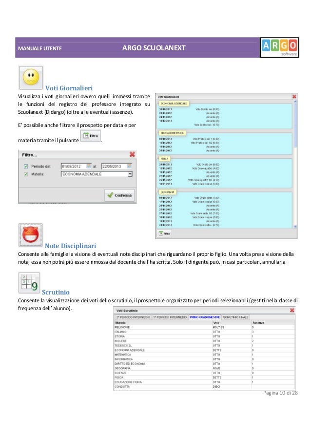 SCARICARE APPLICAZIONE ARGO